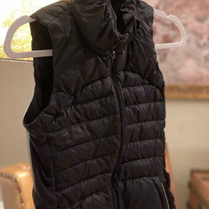 Black Lululemon Down for it All Vest